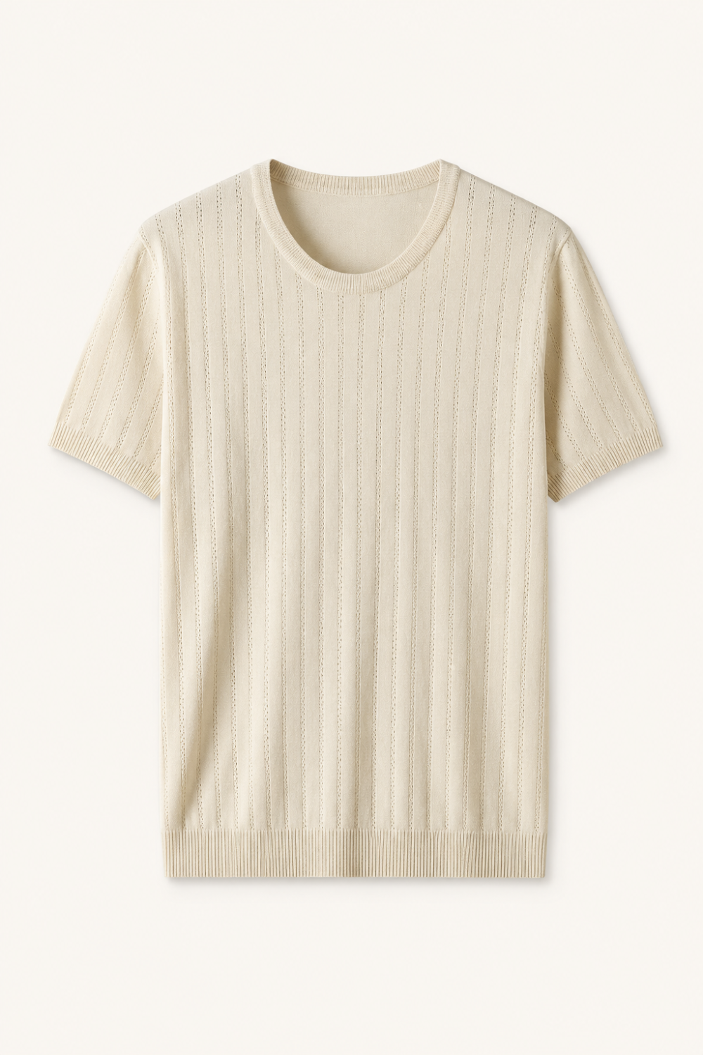 Glatt アイスシルク ポワンテルニットTシャツ