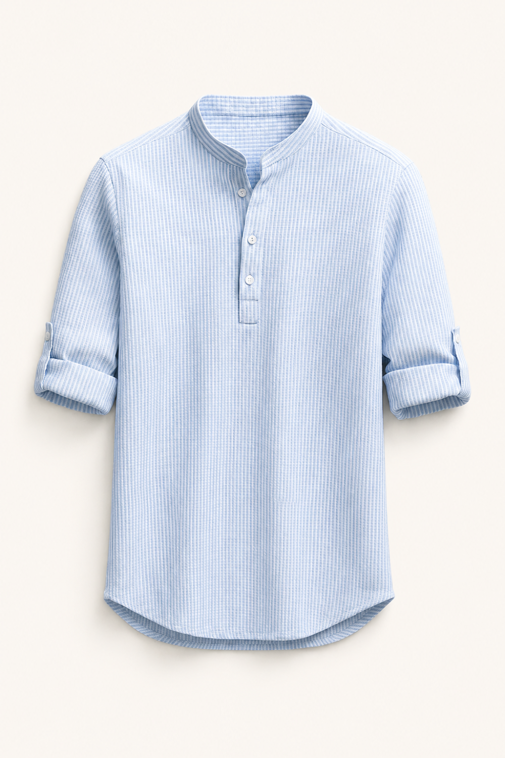 Hudson ヘンリーネックシャツ