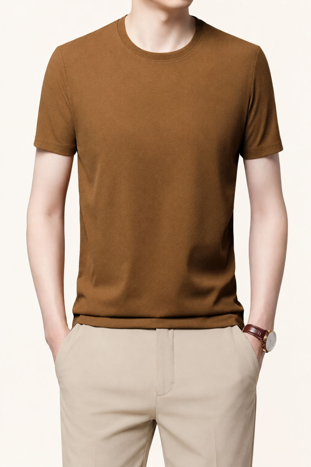 Seda アイスシルク クルーネックTシャツ