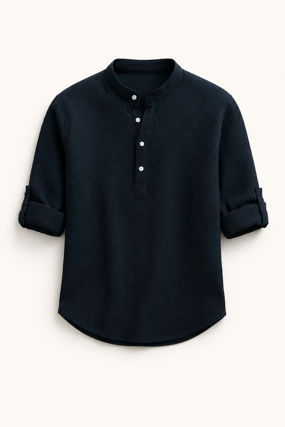 Hudson ヘンリーネックシャツ